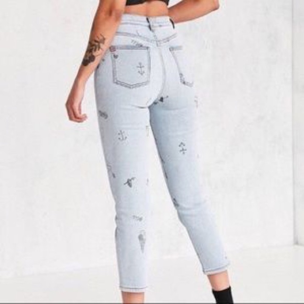 Urban Outfitters BDG Doodle Jeans